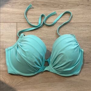 VS Aqua Halter Bikini Top